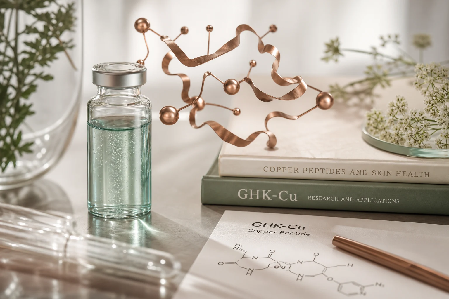 GHK-Cu copper peptide: the skin-repair peptide, audited.